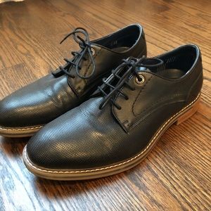 Steve Madden Men’s P-Trotz Leather Derbys (Size 9)